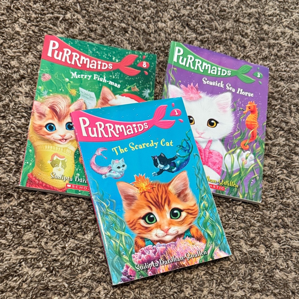 Purrmaids Children's Books